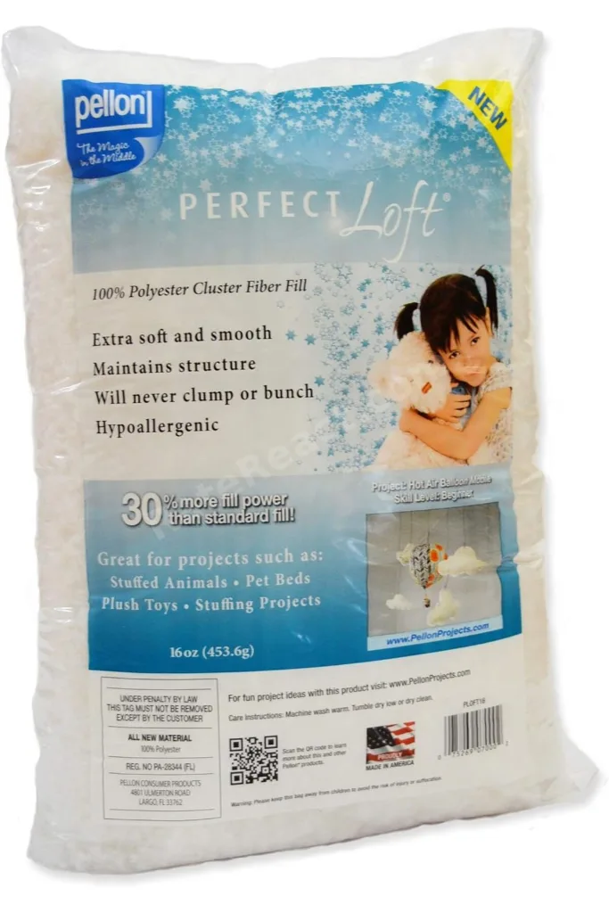 srdshop Pellon PLOFT16 Perfect Loft Küme Doldurma Lifleri, Beyaz, 0,5 kg 1249128