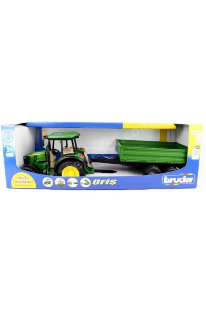 John Deere 5115M Traktör Ve Römork