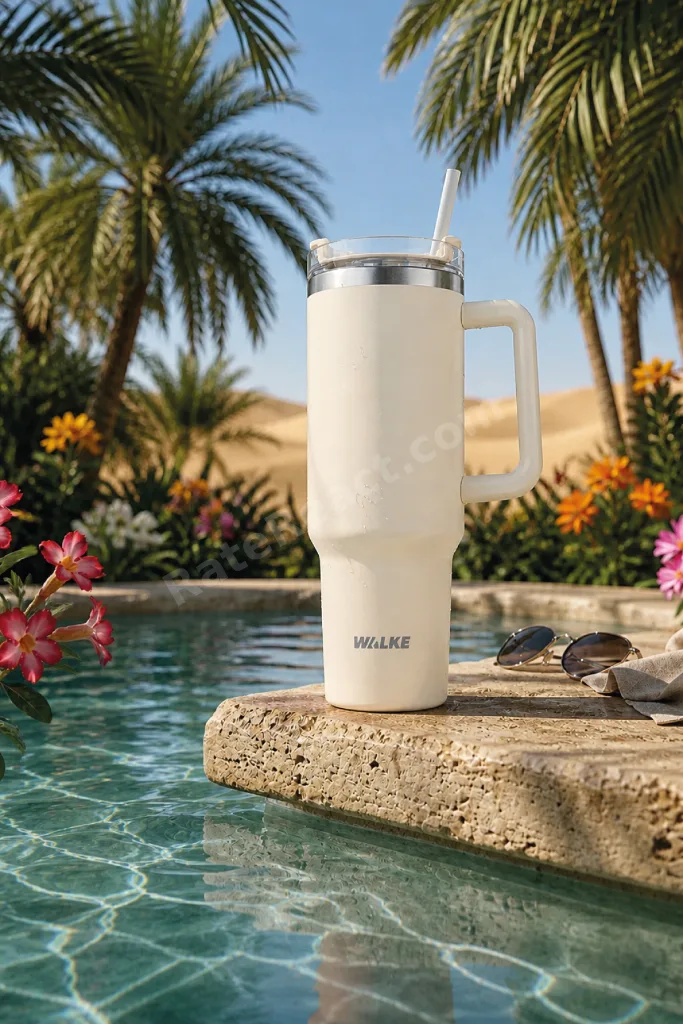 Luxury Pipetli Bardak Termos 1.2 Litre