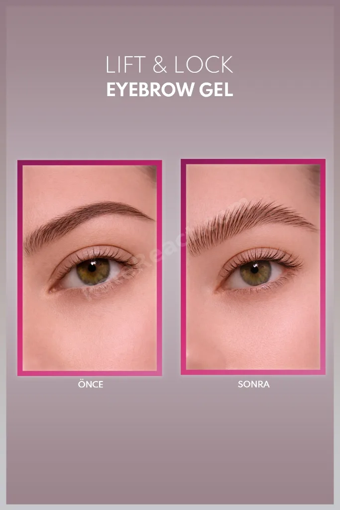 Lift & Lock Eyebrow Gel Şeffaf Kaş Sabitleyici Jel