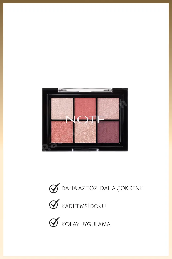 Eyeconic Eyeshadow Palette Mat ve Işıltılı Toz Göz Far Paleti - 04 Saturn
