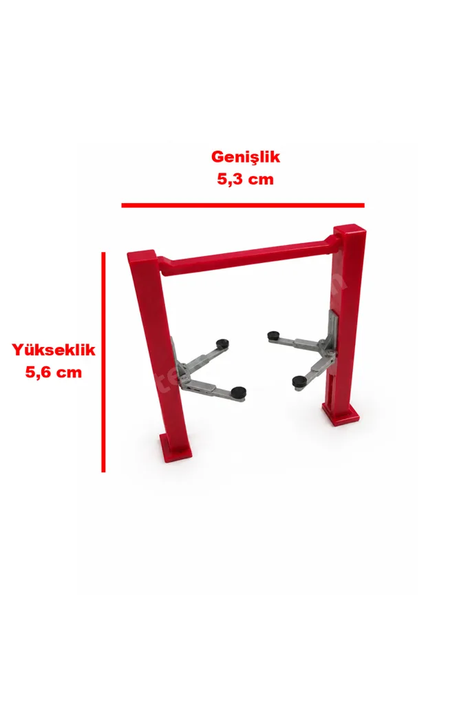 Arabalar için Minyatür Lift, Aksesuar, Platform 5,6 cm 1:64 Ölçek Maket