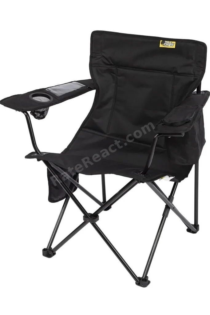 Cool Ice Siyah Lüks Kamp Sandalyesi Xl