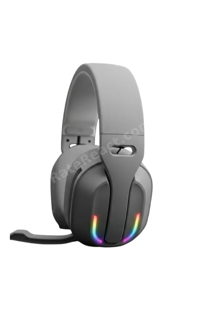 Kablosuz Bluetooth Kulaklık RGB Işıklı Mikrofonlu Stereo Kulaküstü Kulaklık
