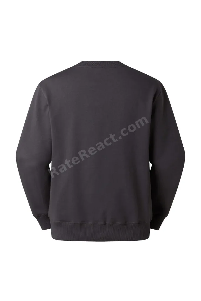 U ESSENTIAL LIGHT RELAXED CREW Unisex Sweatshirt NF0A8GQCRHI1 Gri-XL